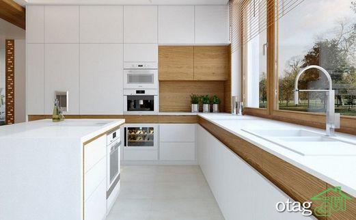 کابینت آشپزخانه سفید با چه رنگهایی ست می گردد و برترین ترکیب را تشکیل می دهد؟