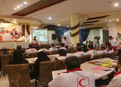 برگزاری کارگاه آموزشی منطقه ای هلال احمر در گلستان